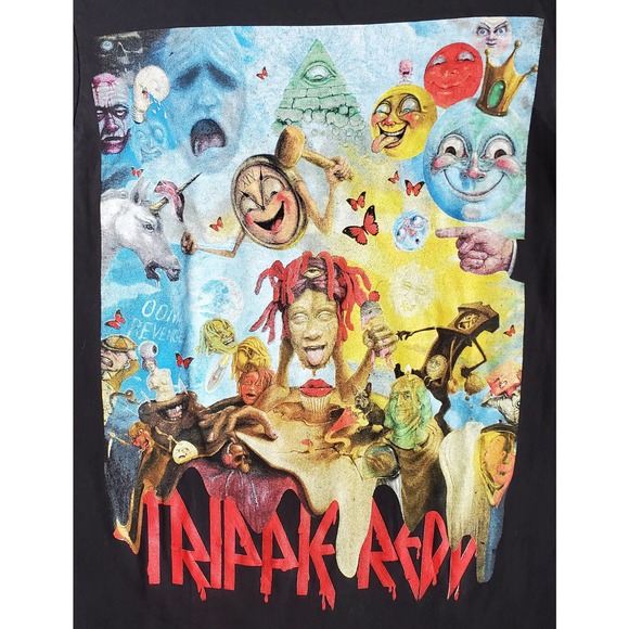 Trippie Redd Life’s A trip Graphic Short Sleeve T-Shirt Size Small - Picture 2 of 4